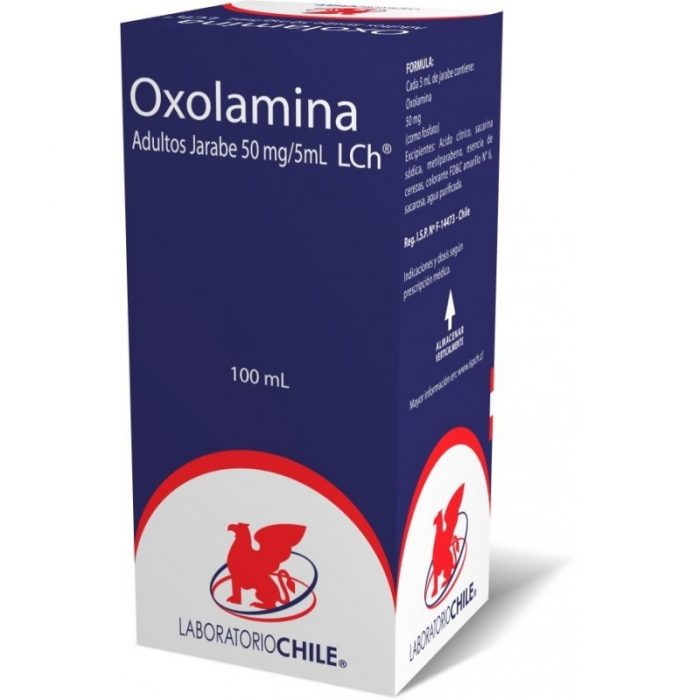 Oxolamina 50 Mg 5 Ml Jarabe Adulto 100 Ml Farmacias Vivas